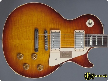 Gibson Les Paul 1958 Aged Reissue 2013 Slow Ice Tea Faded (pearly Gates)