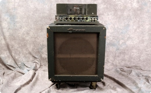 Ampeg B15 Nf 1967 Blue Checked Tolex