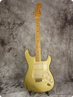 Fender Stratocaster 1956 Ri Cs Heavy Relic 2004 Shoreline Gold