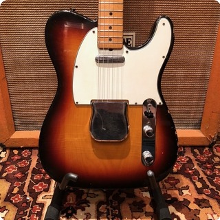 Fender Vintage 1968 Fender Telecaster Sunburst Refin Maple Cap Electric Guitar
