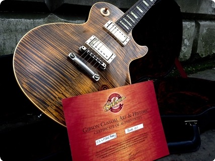 Gibson Custom Shop Joe Perry Les Paul 2000 Greentiger