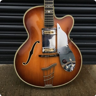 Hofner Committee With Floating Pickup 1959 Brunette