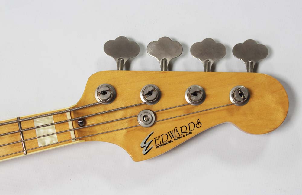 Edwards/ESP Jazz Bass`75 1998 Trino Red Bass For Sale Rickguitars