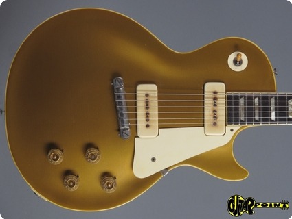 Gibson Les Paul Standard Goldtop 1954 All Gold