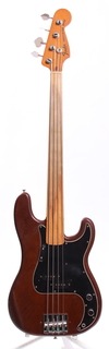 Fender Precision Bass Fretless Lightweight 1976 Mocha Brown