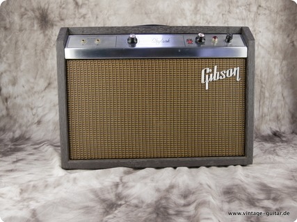 Gibson Ga 5 Skylark Crestline 1964 Grey Tolex