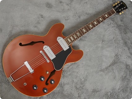 Gibson Es 330 Td Burgundy 1967 Metallic Burgundy