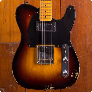 Fender Custom Shop Telecaster 2018 Wide Fade 2 Color Sunburst