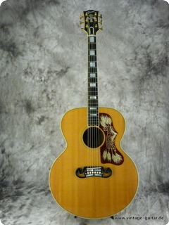 Gibson J 200 Montana Gold Flame Maple 2008 Natural