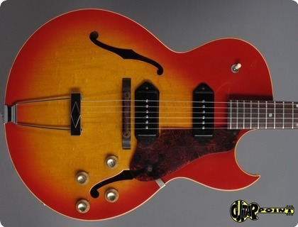 Gibson Es 125 Tdc 1966 Cherry Sunburst