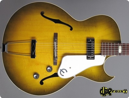 Epiphone E452T Sorrento 1966 Royal Olive Burst Guitar For Sale