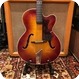 Hofner Vintage 1965 Hofner Senator Type 66 Cherry Sunburst Guitar 4.3lbs