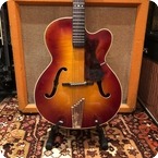 Hofner Vintage 1965 Hofner Senator Type 66 Cherry Sunburst Guitar 4.3lbs