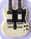 Gibson Steve Clark Def Leppard EDS-1275 Double Neck 1987-White Gibson Steve Clark Def Leppard EDS-1275 Double Neck 1987-White