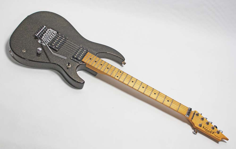 Killer Serpent Galaxy Black Guitar For Sale Rickguitars