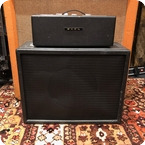 Vox-Vintage 1963 Vox JMI Domino Bass Amp Piggyback Amplifier