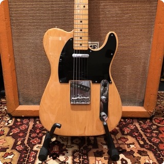 Fender Vintage 1977 Fender Telecaster Natural Maple Electric Guitar Case 8.6lbs