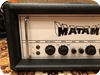 Matamp Vintage 1970s Matamp Orange GT100 100w Valve Amplifier Head