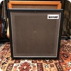 Matamp Vintage 1970s Matamp Orange 1x15 Guitar Cabinet Fane Crescendo