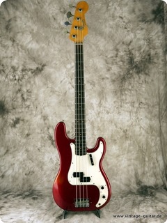 Fender Precision Bass 1965 Candy Apple Red