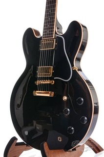 Gibson Es335 Dot Ebony Gold Hardware 2008