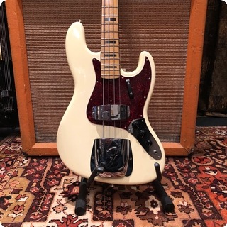 Fender Vintage 1972 Fender Jazz Bass Usa Olympic White Maple Guitar