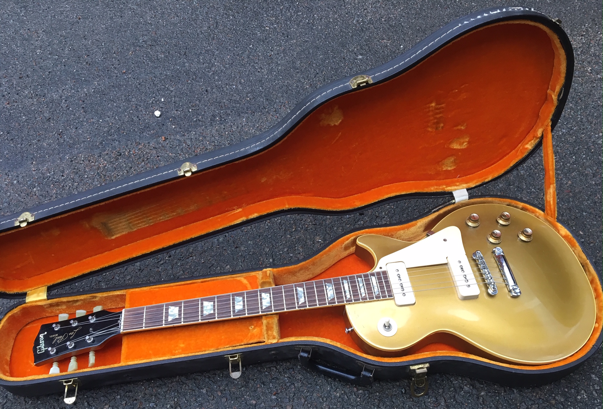 Gibson Les Paul Standard 1968 Goldtop Guitar For Sale Anders Anderson