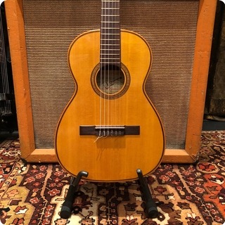 Giannini Vintage 1960s Giannini Gn50 Brazilian Rosewood Mahogany Brazil Classical Guitar