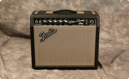 Fender Vibro Champ 1967 Black Tolex