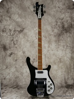 Rickenbacker Model 4001 1974 Jetglo Black