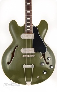 Gibson Es330 Vos Limited Olive Drab Green