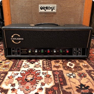 Carlsbro Vintage 1960s Carlsbro 60w El34 Cs60tc Valve Guitar Amplifier