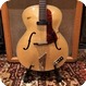 Hofner Vintage 1960 Hofner Senator Blonde Natural Electric Guitar Hard Case