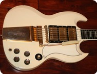 Gibson SG Les Paul Custom GIE1053 1963 White