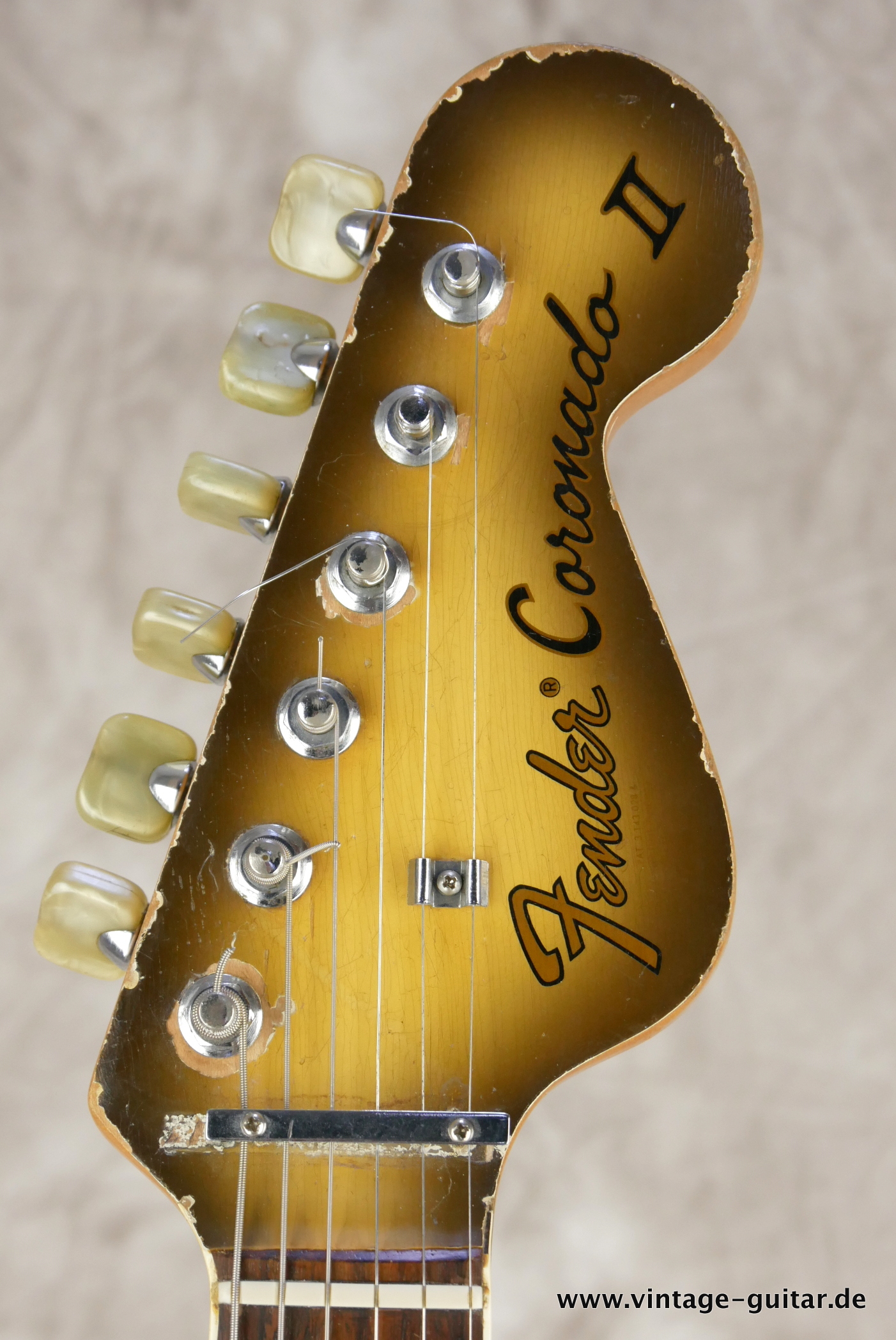 Fender Coronado II 1968 Antigua Guitar For Sale Vintage Guitar