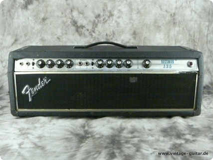 Fender Bassman 135 1980 Black Tolex