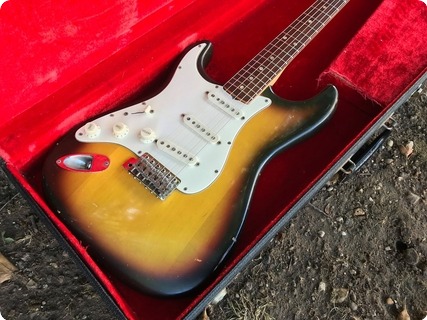 Fender Stratocaster Left Handed 1968 Sunburst
