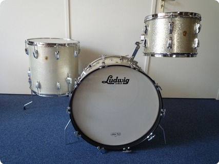 Ludwig Superclassic Drumkit 1966 Silver Sparkle