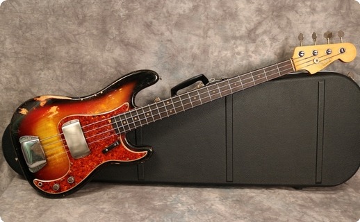 Fender Precision 1963 Sunburst Refinish