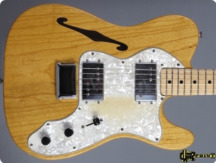 Fender Telecaster Thinline Ii 1972 Natural