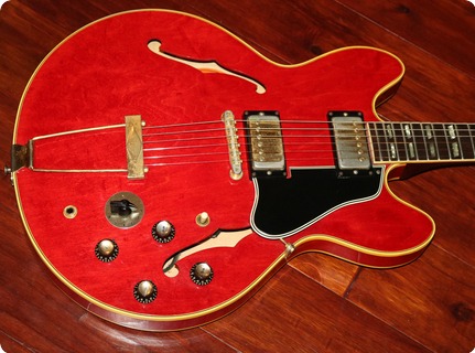 Gibson Es 345   (gie1065)  1966 Cherry Red 