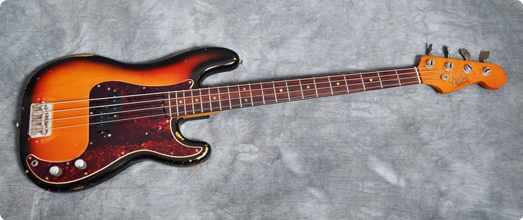 Fender Precision Bass 1966 Sunburst