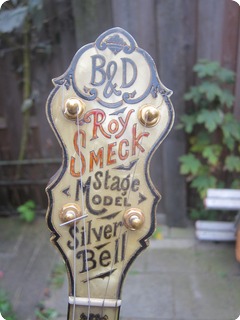 Bacon & Day Roy Smeck Stage Model Style 4 Silver Bell 1930 Goldplated And Engraved