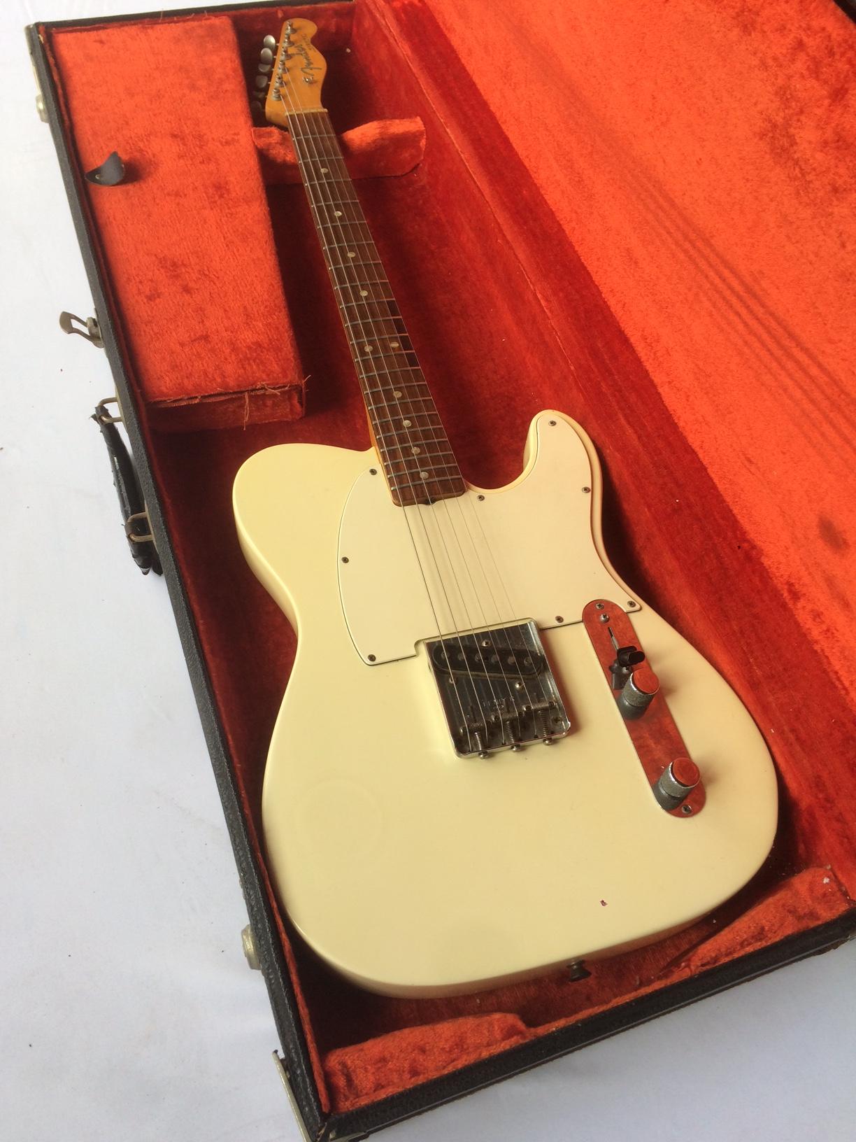Fender Esquire 1966 Olympic White Guitar For Sale Richard Henry Guitars Ltd