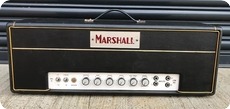 Marshall JTM45 Silver And Maroon Block Logo 1964 Black