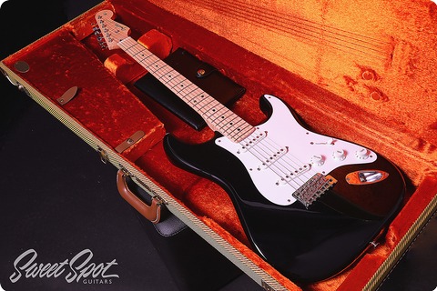 Fender Eric Clapton Stratocaster Masterbuilt Custom Shop Dennis Galuszka Blackie 2017 Black