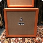 Orange Vintage 1972 Orange 4x12 Guitar Cabinet Celestion Greenback G12H T1217