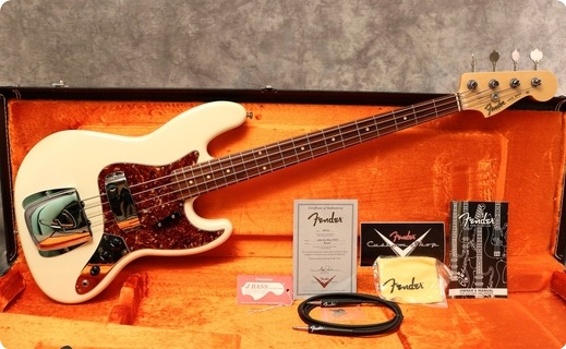 Fender Custom Shop 1964 Jazz Bass NOS Olympic White 2001