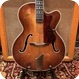 Hofner Vintage 1960 Hofner President Acoustic Archtop Brunette Rosewood Hollow Guitar