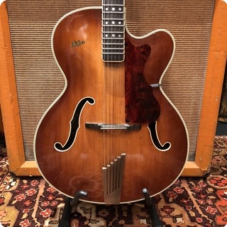 Hofner Vintage 1960 Hofner President Acoustic Archtop Brunette Rosewood Hollow Guitar